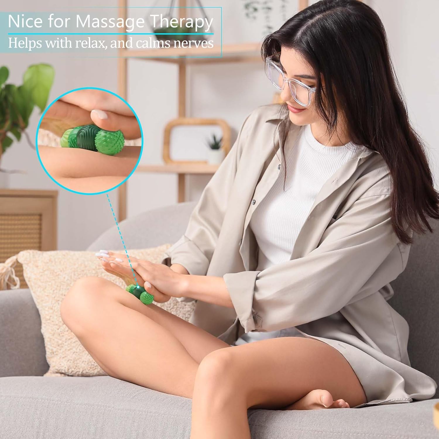 Silicone Magnetic Balls Fidget Toys for Adults & Teens,4PCS Stress Relief Sensory Toys for Autism ADHD Anxiety,Fun Textures Gadgets,Office Desk Toy,Stocking Stuffers for Women Men Teen Gift - Image 6