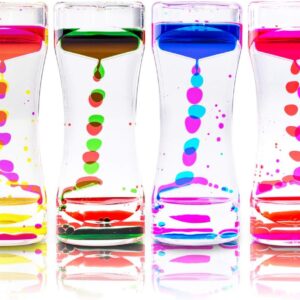 Super Z Outlet Liquid Motion Bubbler for Sensory Play, Fidget Toy, Children Activity, Desk Top, Assorted Colors (1 Piece)