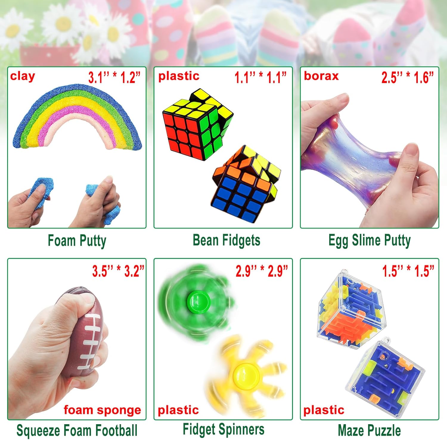 Scientoy Fidget Toy Set, 35 Pcs Sensory Toy for ADD, OCD, Autistic Children, Adults, Anxiety Autism to Stress Relief and Anti Anxiety with Motion Timer, Perfect for Classroom Reward with Gift Box - Image 5