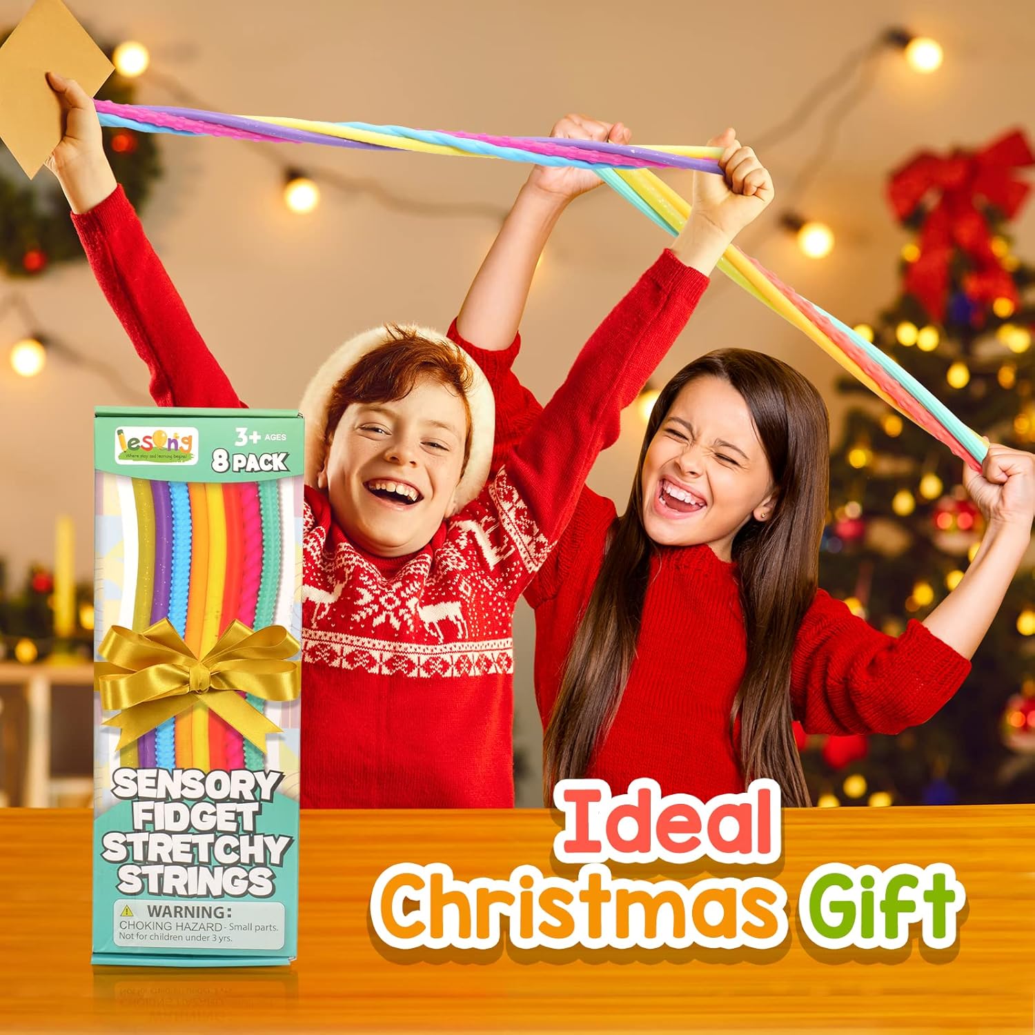 Sensory Autism Toys for Kids - Textured Stretchy Fidget Toys for Stress - Sensory Toys Special Needs for Autistic Toddlers Boys Girls Easter Baskets Stuffers Gifts, Treasure Prizes Classroom - Image 6